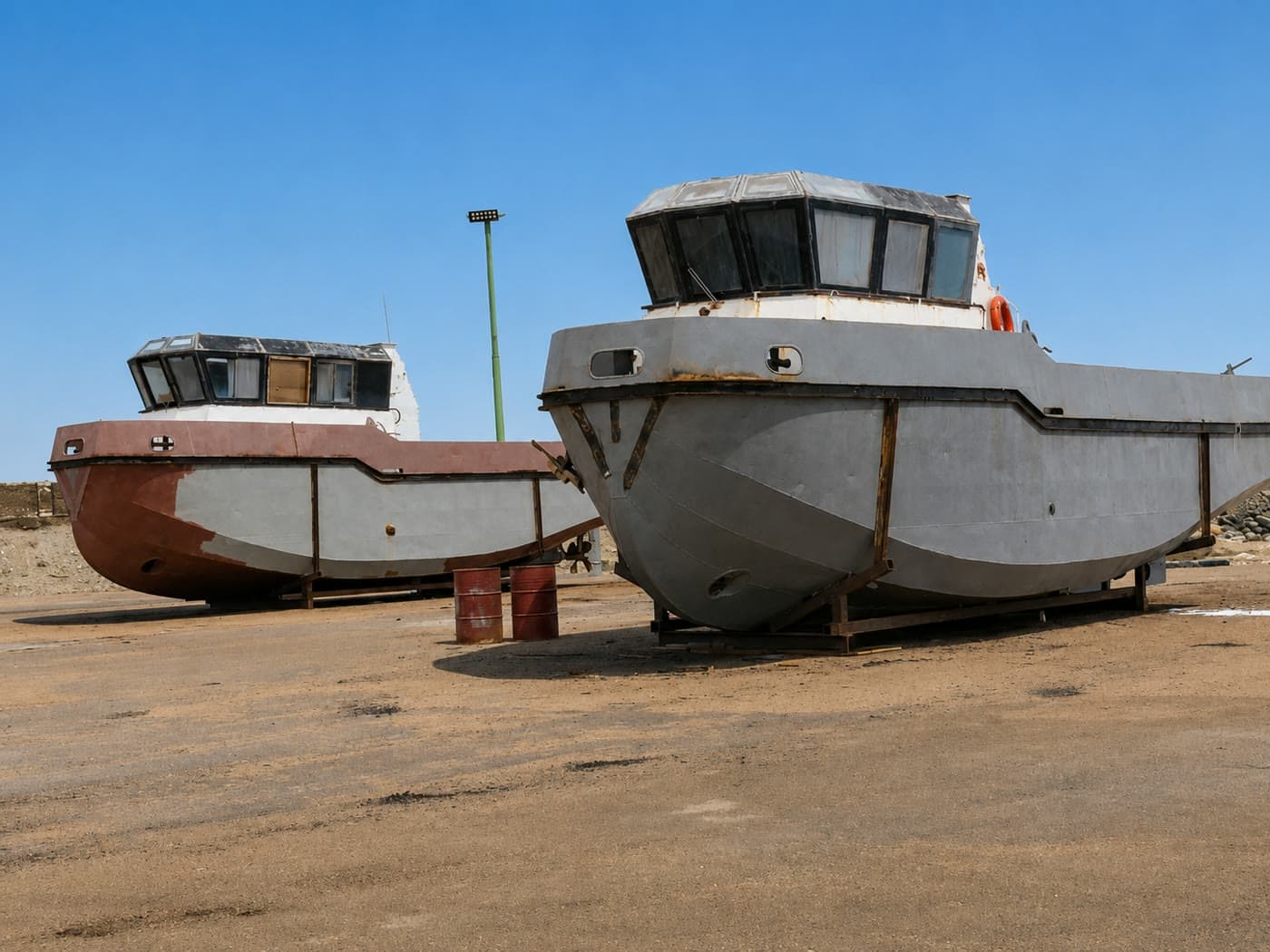 Kömekçi gämileri abatlamak — GAP floty — 6
