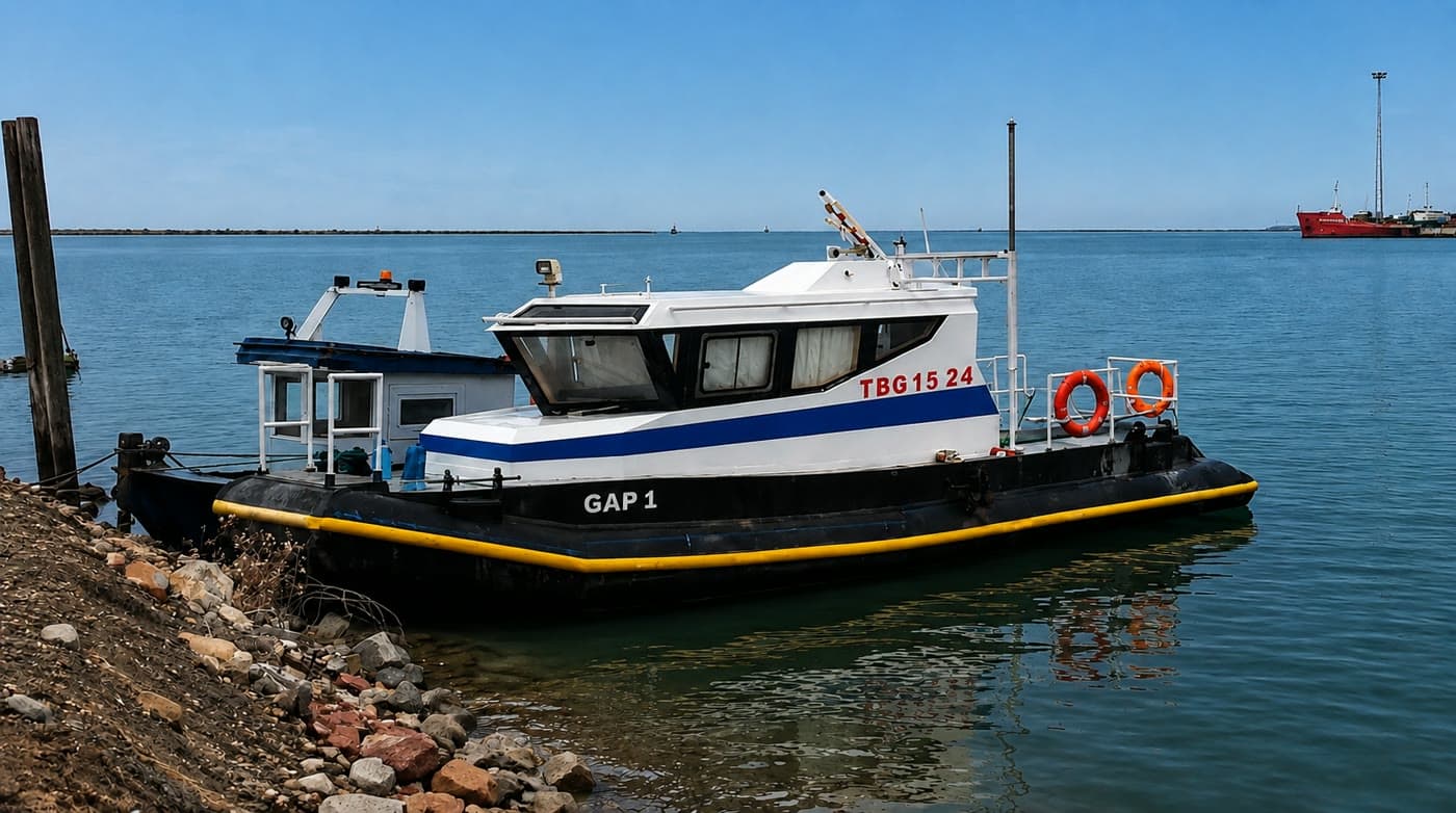 Kömekçi gämileri abatlamak — GAP floty — 5
