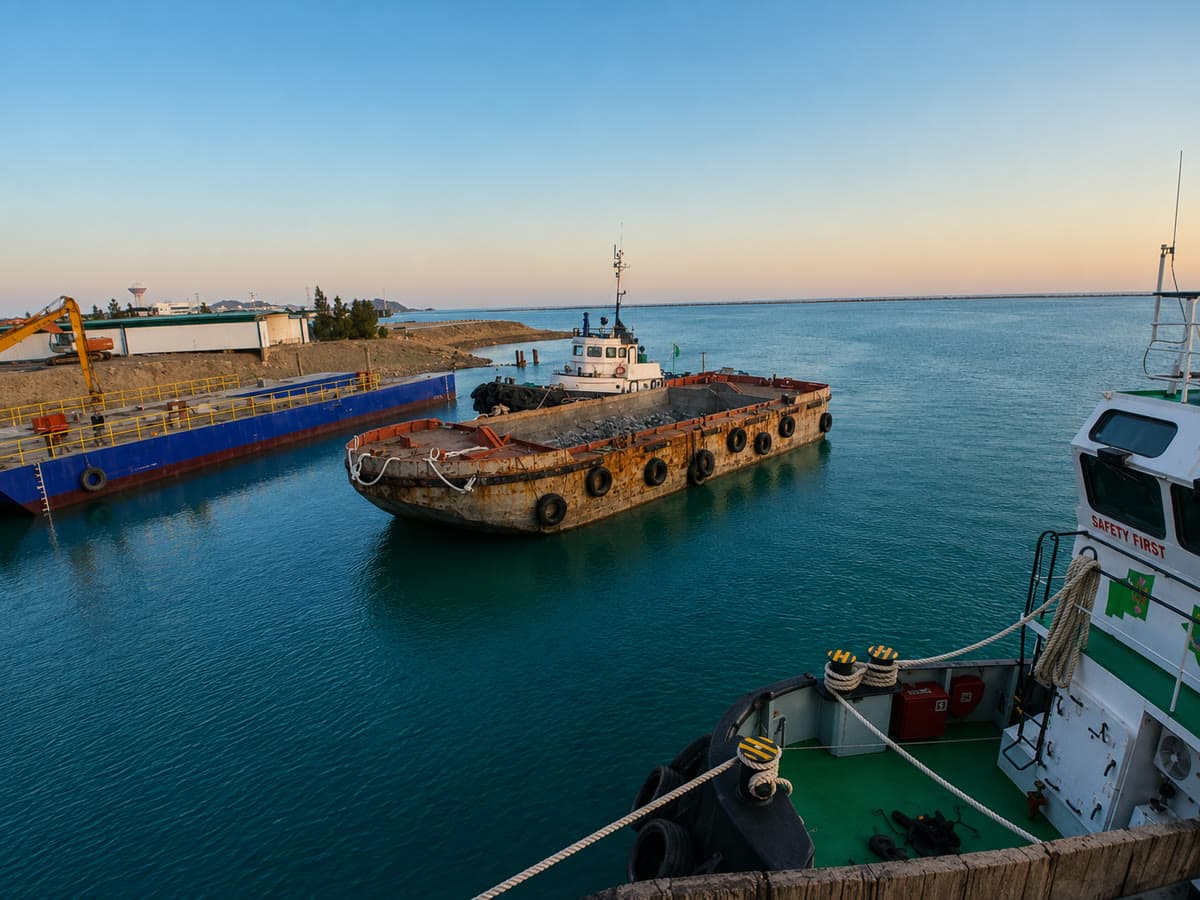 Klepe-6 — Özi boşaýan barža (split)