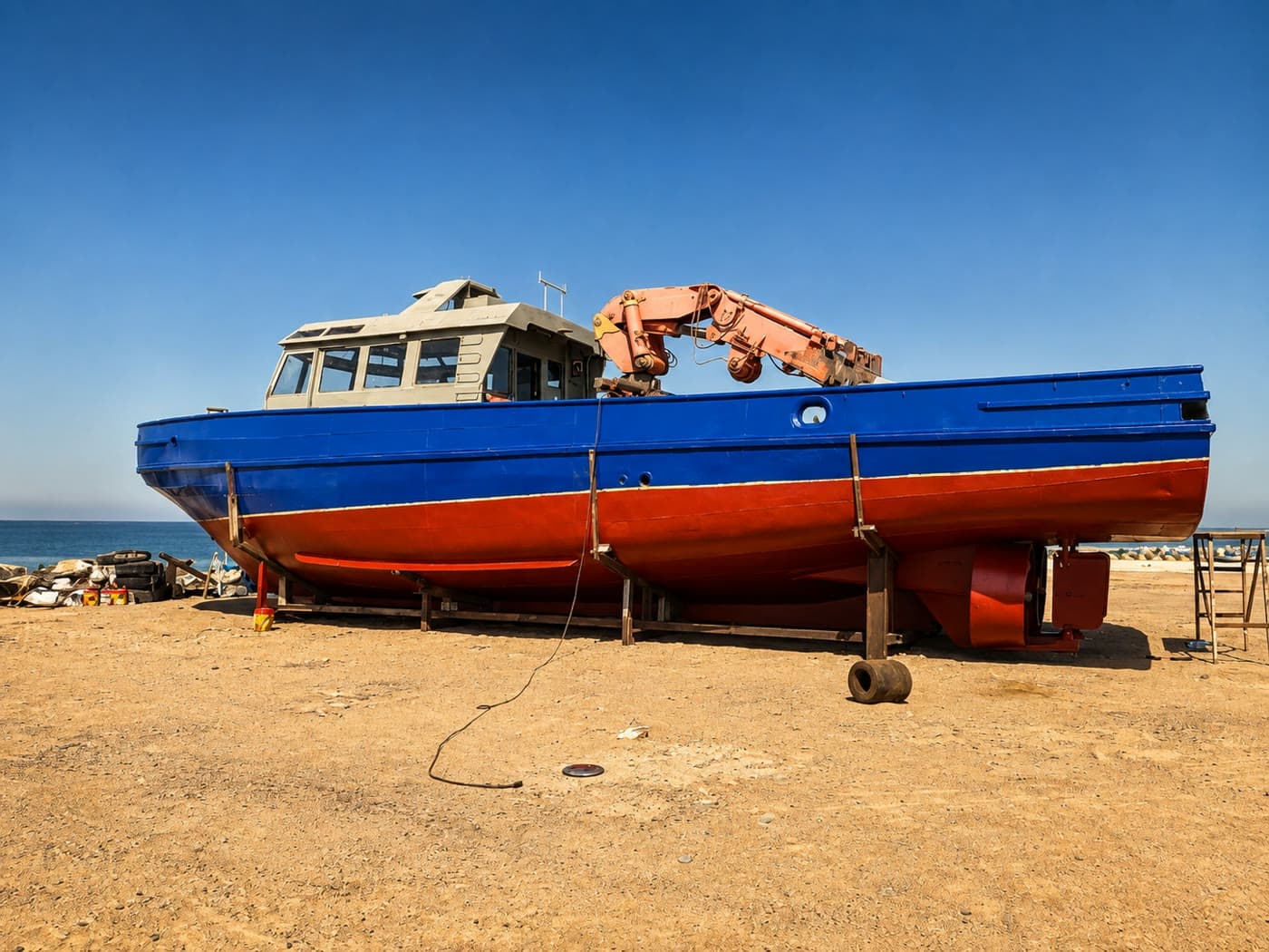 Kömekçi gämileri abatlamak — GAP floty