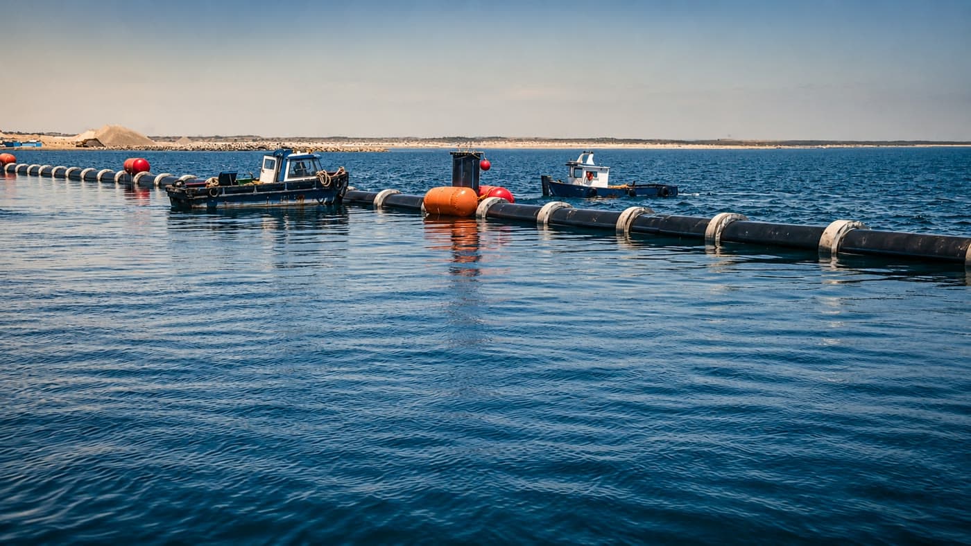 HDPE deňiz turbageçirijisi — Gyýanly